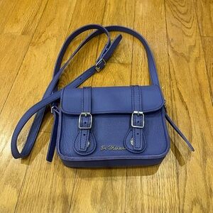 NWOT Dr Martens 7” lavender crossbody pebble leather purse